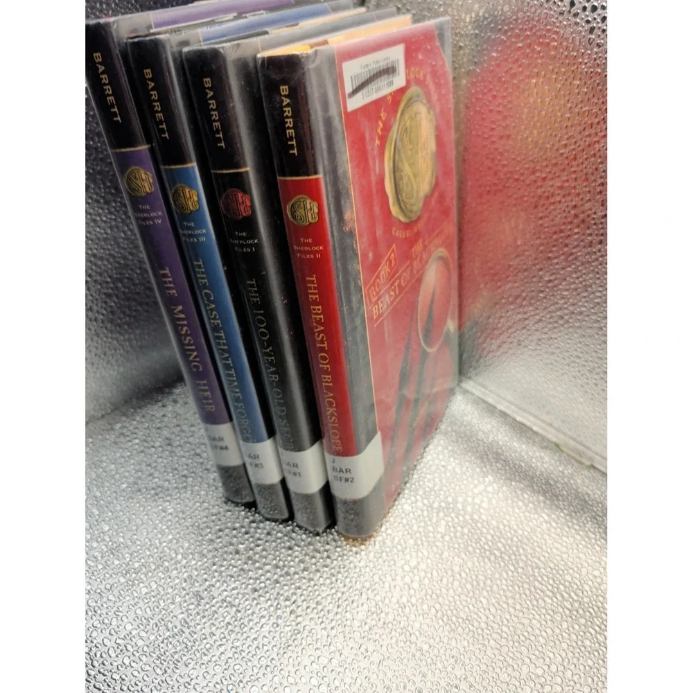 Complete Set Series - Lot of 4 Sherlock Files books by Tracy Barrett